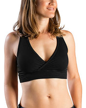 Load image into Gallery viewer, Kindred Bravely French Terry Racerback Nursing Sleep Bra for Maternity/Breastfeeding (Medium, Black)