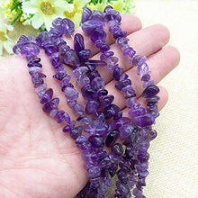 Load image into Gallery viewer, Natural Amethyst,Crystals Gravel Quartz Tumbled Stone Pebble Irregular Shaped Stones for Vase Filler,1lb(450g)/Bag, About 0.1-0.5 inch in Length