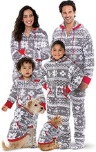 Load image into Gallery viewer, Pajamagram Family Pajamas Matching Sets - Christmas Onesie, Gray, L