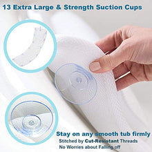 Load image into Gallery viewer, Full Body Bath Pillow, Upgraded Non-Slip Bath Cushion for Tub, Spa Bathtub Pillow Mattress for Head Neck Shoulder and Back Rest Support,Hot Tub Accessories – 50"x 15"