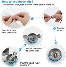 Load image into Gallery viewer, Howemon DIY Candle Making Kit Supplies, Arts & Craft Tools Including Pouring Pot, 100 Cotton Wicks, Candle Wicks Holder, Beeswax, Spoon & Candles tins