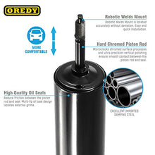 Load image into Gallery viewer, OREDY Front&Rear Gas Shocks Sets Driver and Passenger Side Shock Absorber 344372 344365 Shocks Kit Compatible with Dodge Ram 1500 2500 3500 1994-2001