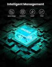 Load image into Gallery viewer, UGREEN 2.5" Hard Drive Enclosure USB C 3.1 Gen 2 to SATA III 6Gbps for SSD HDD 9.5 7mm External Hard Drive Disk Case with UASP Compatible with WD Seagate Toshiba Samsung Hitachi PS4 Xbox Router