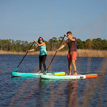 Load image into Gallery viewer, DRIFT 10'8" Inflatable Stand Up Paddle Board, SUP with Accessories | Coiled Leash, Pump, Lightweight Paddle, Fin & Backpack Travel Bag…
