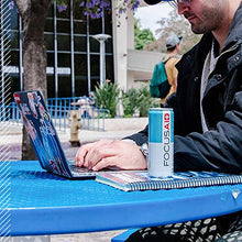 Load image into Gallery viewer, FOCUSAID Energy Blend, Nootropics Drink for Brain Fuel, Alpha-GPC, GABA, B-Complex, Yerba Mate, Green Tea, 100% Clean,100mg Natural Caffeine, 12-oz. cans (Value Pack of 24)