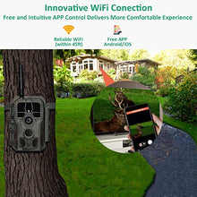 Load image into Gallery viewer, GardePro E8 Trail Camera Wi-Fi 32MP 1296P Fast 0.1s Trigger Speed Motion Activated 100ft Night Vision IP66 Waterproof