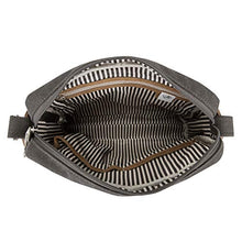 Load image into Gallery viewer, Travelon Anti-theft Heritage Crossbody Bag, Pewter