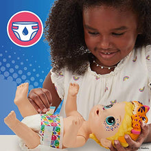 Load image into Gallery viewer, Baby Alive Rainbow Wildcats Doll, Leopard, Accessories, Drinks, Wets, Leopard Toy for Kids Ages 3 Years and Up, Blonde Hair (Amazon Exclusive)