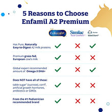 Load image into Gallery viewer, Enfamil A2 Premium Infant Formula, Non-GMO, Easy-to-Digest Premium Milk Proteins from Select A2 Cows, Milk-Based Powder with Iron and Brain Building DHA, Reusable Tub, 19.5 Oz (Pack of 4) Total 78 Oz