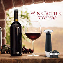 Load image into Gallery viewer, Fresh Pour - Wine Saver Pump Preserver with 4 Vacuum Wine Stoppers | Bottle Sealer for Keep Wine Fresh up to 7 days