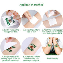 Load image into Gallery viewer, Amosfun 72Pcs Football Art Tattoos Football Sports Face Body Stickers Party Decorations