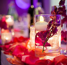 Load image into Gallery viewer, Homemory 24 Pack Waterproof Flameless Floating Tealights, Warm White Battery Flickering LED Tea Lights Candles - Wedding, Party, Centerpiece, Pool & SPA