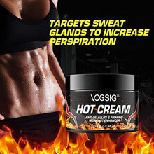Load image into Gallery viewer, Hot Cream, Fat Burning Cream for Belly, Moisturizing Firming and Slimming, Sweat Cream Anti-Cellulite Weight Loss Cream Belly Fat Burner For Women and Men