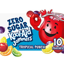 Load image into Gallery viewer, Kool-Aid Jammers Tropical Punch Juice Pouches (6 oz Pouches, 10 Count)