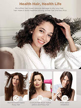 Load image into Gallery viewer, Microfiber Hair Towel,Hicober 3 Packs Hair Turbans for Wet Hair, Drying Hair Wrap Towels for Curly Hair Women Anti Frizz(Blue,Blue,Grey)