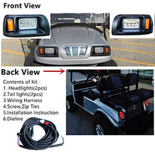 Load image into Gallery viewer, Club Car DS LED Light | LED Headlights & Tail Lights For Club Car DS Gas & Electric golf carts (1993 & up) 12V