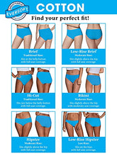 Load image into Gallery viewer, Fruit of the Loom Women's Eversoft Cotton Underwear (Regular & Plus Size), Brief-6 Pack-Assorted Heathers, 6