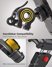 Load image into Gallery viewer, Lamicall Bike Phone Holder, Motorcycle Phone Mount - Adjustable Scooter Phone Holder for iPhone 12 Mini, 12 Pro Max, 11 Pro Max Xs XR 8 X 8P 7 7P 6S, Samsung S10 S9 S8, Huawei, All 4.7-6.8 Devices