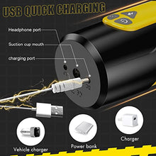 Load image into Gallery viewer, Automatic Male Masturbator, Male Masturbators Cup with 7 Thrusting & Rotating Modes for Penis Stimulation, Electric Pocket Pussy Male Stroker Toy, Adult Male Sex Toys for Men