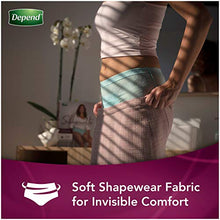 Load image into Gallery viewer, Depend Silhouette Incontinence Underwear for Women, Maximum Absorbency, Disposable, Large/Extra-Large, Pink, 52 Count (Packaging May Vary)