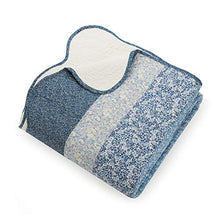 Load image into Gallery viewer, Modern Heirloom Collection Charlotte Bedspread, King, Blue
