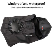 Load image into Gallery viewer, KINGBIKE Balaclava Ski Mask Motorcycle Running Full Face Cover Windproof Waterproof Neoprene With Micro-polar Fleece Masks Black for Men Women Warm Winter Cold Weather Gear Cycling(Lycra+Fleece,black)