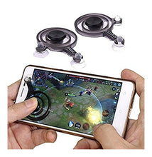 Load image into Gallery viewer, 2 PCS 2017 New Hot Mobile Game Joystick Game KESHEE Sucker Paste King Glory Handle Artifact Flat Cell phone Hand Touch Button for Mobile Phone Funny Game Controller(Transparent)