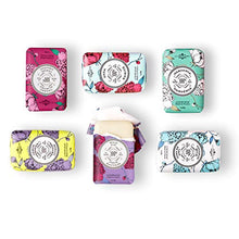 Load image into Gallery viewer, La Chatelaine Luxury Soap Collection, Oprah’s Favorite Things 2019: Plant-Based, Made in France w/Organic Shea Butter, Set of 6 (Lemon Verbena, Cherry Almond, Coconut Milk, Shea, Wild Fig, Gardenia)