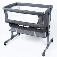 Load image into Gallery viewer, Ihoming Bedside Sleeper Bedside Crib, Baby Bassinet 3 in 1 Travel Baby Crib Baby Bed with Breathable Net, Adjustable Portable Bed for Infant/Baby