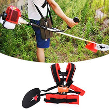 Load image into Gallery viewer, Soapow Universal Adjustable Trimmer Double Shoulder Strap Lawn Mower Waist Belt for Brush Cutter