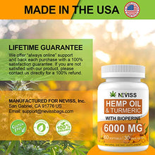 Load image into Gallery viewer, 2 Pack Hemp Oil Softgel Capsule with Turmeric and Bioperine - 120 Cts