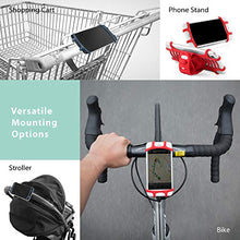 Load image into Gallery viewer, Bone Bike Tie Pro, Universal Bike Phone Mount, Bicycle Stem Handlebar Cell Phone Holder for 4 to 6 Inch Smartphone, iPhone 8 7 6s Plus 5 SE Samsung Galaxy S8 S7 Note 6 (Dark Blue)