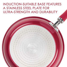 Load image into Gallery viewer, Rachael Ray Create Delicious Nonstick Multi-Pot/Steamer Set, 3 Piece, Red Shimmer