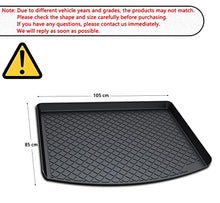 Load image into Gallery viewer, Aiqiying Cargo Liners,Black Heavy Duty Rubber Waterproof Rear Cargo Tray Trunk Floor Mat Protector Compatible with 2013 2014 2015 2016 2017 2018 2019 Ford Escape