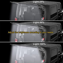 Load image into Gallery viewer, Danti Fit for Jeep Wrangler 1997-2021 TJ YJ JK JKU JL JLU & Gladiator JT LED Tailgate Windshield Rear Glass Lift Gate Dome Light Bar Lighting Adjustable with Remote