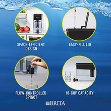 Load image into Gallery viewer, Brita UltraMax Water Filter Dispenser, Extra Large 18 Cup, Black
