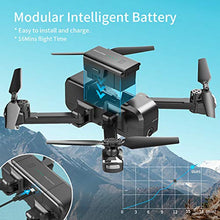 Load image into Gallery viewer, SNAPTAIN SP510 Foldable GPS FPV Drone with 2.7K Camera for Adults UHD Live Video RC Quadcopter for Beginners with GPS, Follow Me, Point of Interest, Waypoints, Long Control Range, Auto Return