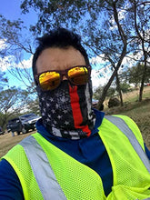 Load image into Gallery viewer, Neck Gaiter Bandana Face Scarf Mask for Men and Women, Anti Dust Sun Protection Summer Cooling Face Cover Breathable Reusable (American Flag-Red)