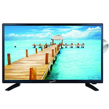 Load image into Gallery viewer, SuperSonic SC-2412 LED Widescreen HDTV & Monitor 24", Built-in DVD Player with HDMI, USB, SD & AC/DC Input: DVD/CD/CDR High Resolution and Digital Noise Reduction
