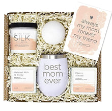 Load image into Gallery viewer, Gifts for Mom - Mother's Day Gifts Set for Mom - Relaxing Spa Gift Box Basket for Moms Birthday from Daughter Son Kids - Tumbler w/Bath Set - Basket Care Package Present Ideas for Mother