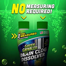 Load image into Gallery viewer, Green Gobbler Drain Clog Dissolver, 31 oz