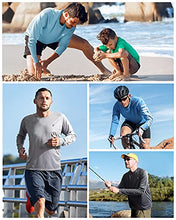 Load image into Gallery viewer, Roadbox Long Sleeve Running Workout Shirts for Men UV Sun Protection Tee Tops UPF 50+