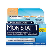 Load image into Gallery viewer, MONISTAT 1-Dose Yeast Infection Treatment For Women, 1 Ovule Insert & External Itch Cream