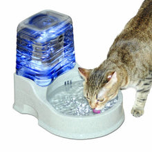 Load image into Gallery viewer, K&H PET PRODUCTS K&H Cat CleanFlow Water Filter with Reservoir, Granite, Cat (80oz. Bowl + 90oz. Reservoir) (2515)