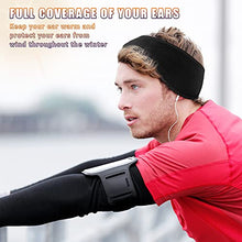Load image into Gallery viewer, 6 Pieces Winter Neck Gaiters Fleece Neck Warmers Thermal Face Scarf Drawstring Neck Scarf and 6 Pieces Ear Warmers Headbands Ear Muffs Head Wrap Fleece Ear Muffs for Men Women Outdoor Activities