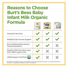 Load image into Gallery viewer, Burt's Bees Baby Organic Baby Formula, Infant Milk, Infant Formula with Iron, Milk-Based Powder with Vitamin D, Vitamin E, Vitamin K, DHA, Calcium, Prebiotics, 34 Ounce
