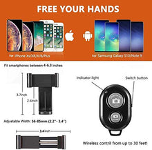 Load image into Gallery viewer, 64-inch Tripod, Ultra Stable Aluminum Tripod Stand for Camera & Cell Phone with Phone Tripod Mount and Remote Shutter, Ideal for Videos, Vlogs and Social Media Live - Black