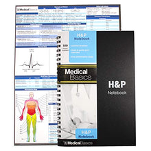 Load image into Gallery viewer, H&P Notebook - Medical History and Physical Notebook, 100 Medical templates with Perforations