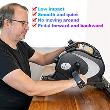 Load image into Gallery viewer, Under Desk Bike Pedal Exerciser - Stationary Magnetic Mini Exercise Bike - Office, Home Equipment Peddler,Cycling Bike,Exercise Bike,Recumbent Exercise Bike,Mini Stepper,Exercise Machines For Home Use