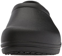 Load image into Gallery viewer, Crocs On The Clock Work Slipon Medical Professional Shoe, Black, 13 US Men/ 15 US Women M US